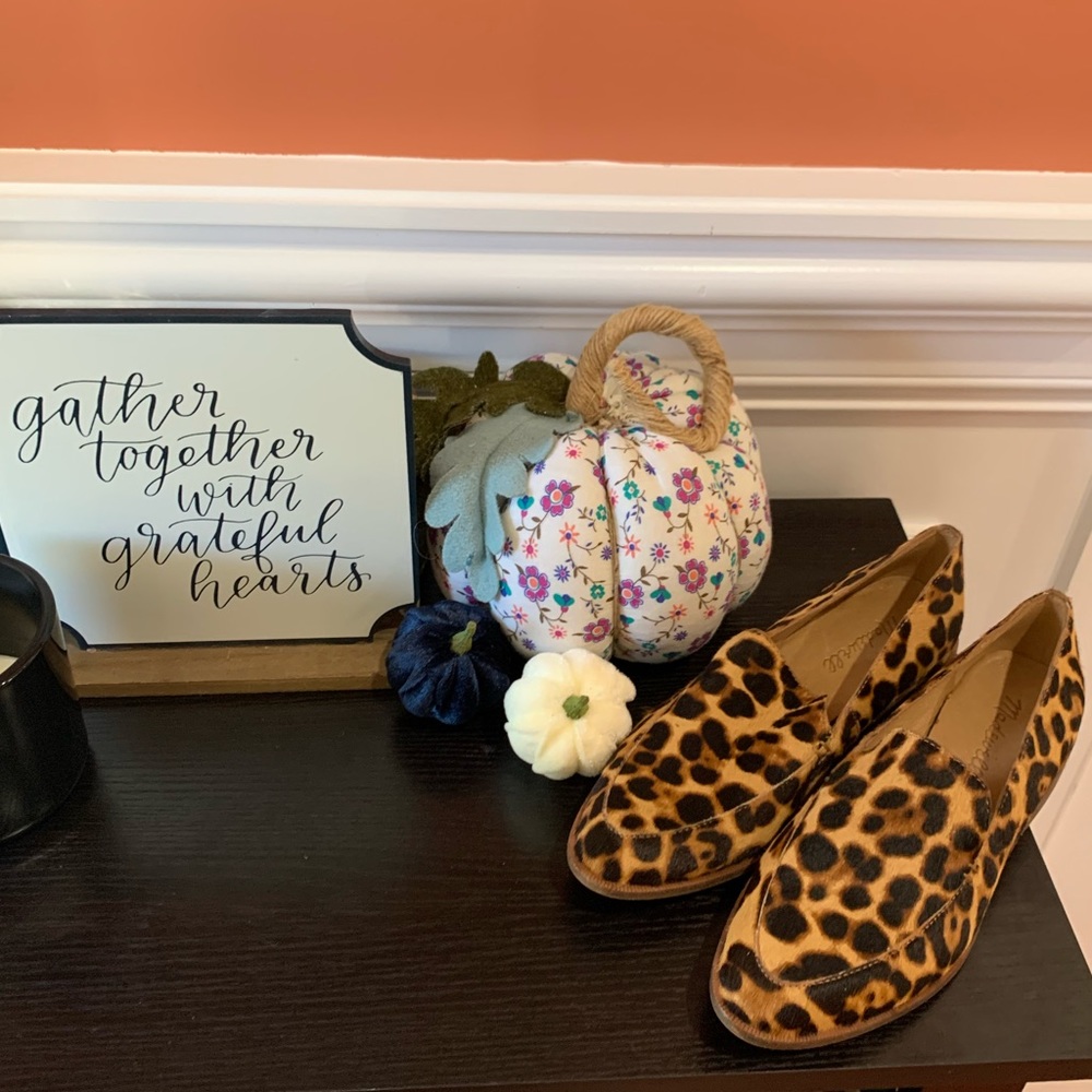 Madewell Frances Loafer - Leopard Size 6